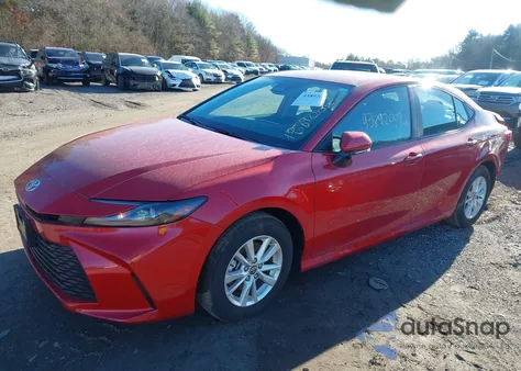 2025 Toyota Camry Le из США, поврежденный, VIN 4T1DBADK3SU016360